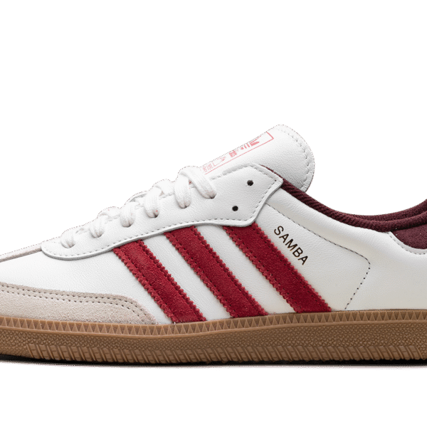 Samba OG "Core White Better Scarlet"