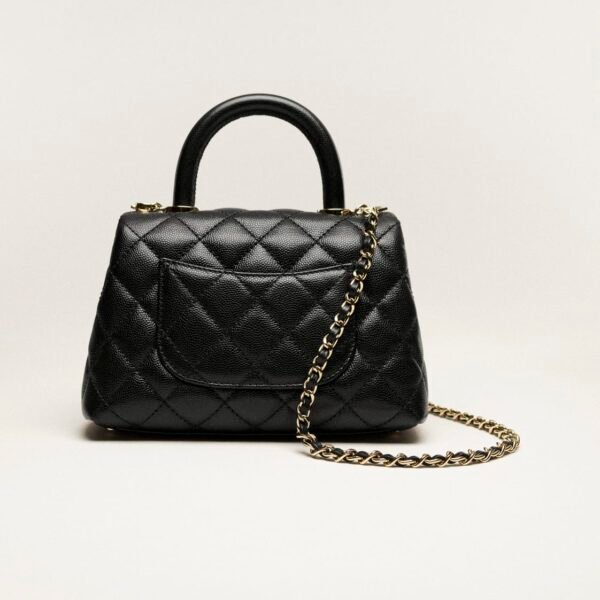 CHANEL MINI FLAP BAG WITH TOP HANDLE