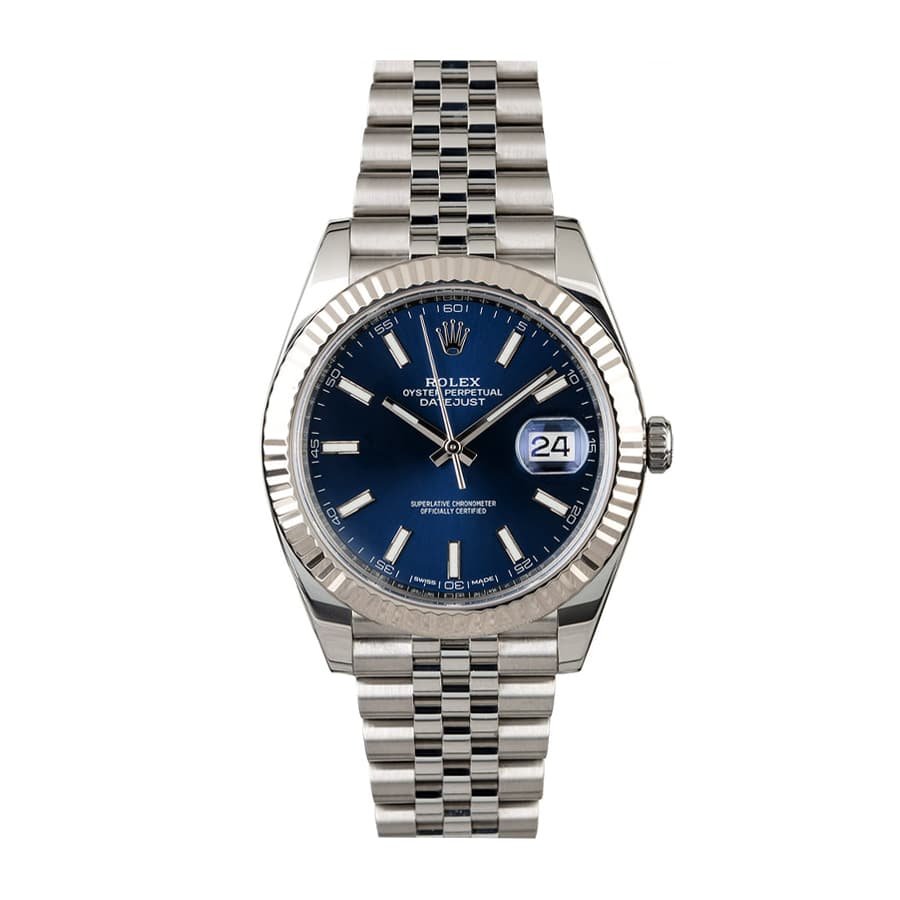 Rolex-Datejust-41mm-Stainless-Steel-126334-Blue