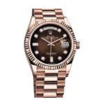Rolex Day-Date 128235 "Brown Ombre Dial" Top Grade Clone 1:1 - Image 2
