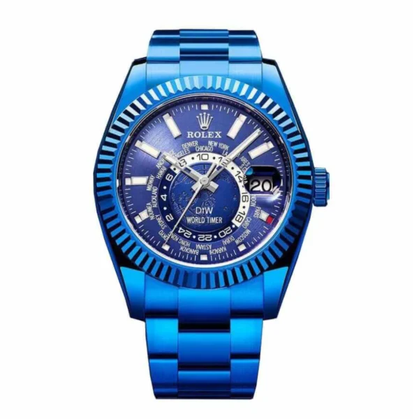 Rolex Sky-Dweller 326934 “Blue Dial DLC” Superior Copy 1:1