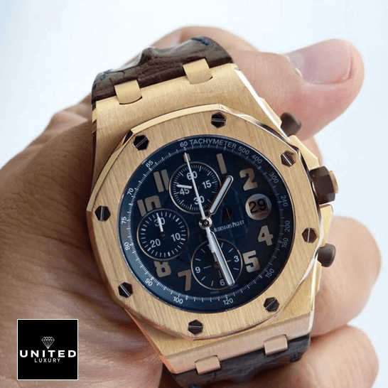 Audemars Piguet Royal Oak Offshore 26365OR.OO.D801CR.01 "Rose Gold Chronograph" audemars piguet royal oak offshore 26365OR.OO .D801CR.01 replica