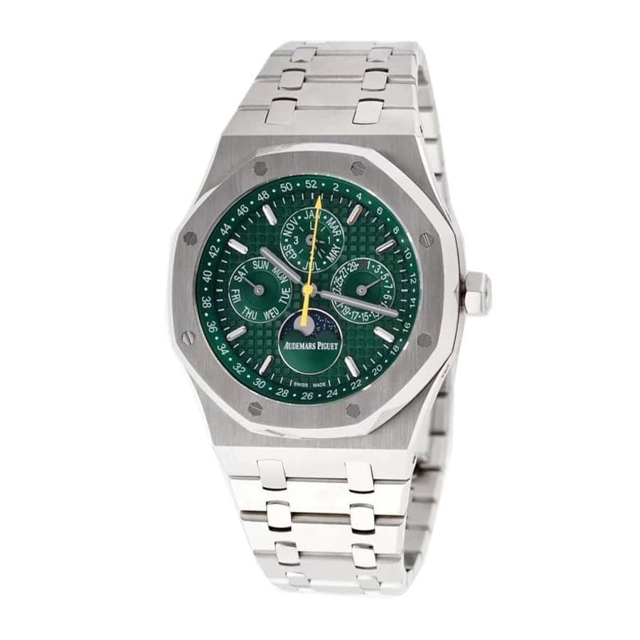 audemars-piguet-royal-oak-offshore-chronograph-green-dial-26574st-oo-26606st-03-multifunctional-series