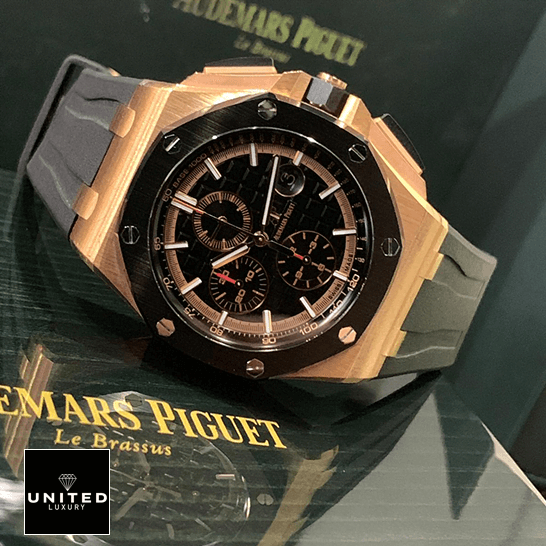 Audemars Piguet Royal Oak Offshore 26208ST.OO.D305CR.01 "Novelty" Authentic Copy 1:1 audemarspiguet royaloakoffshore 26401RO.OO .A002CA.02 replica tiltedleft 1 Audemars Piguet Royal Oak 26401RO.OO_.A002CA.02 Replica on the ap box