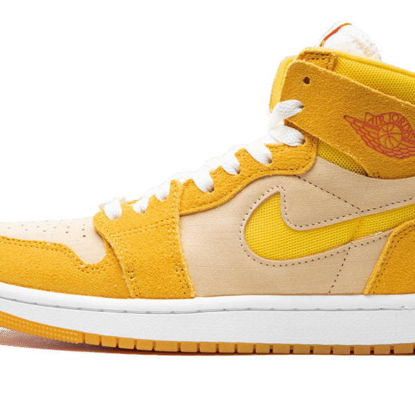 Air Jordan 1 Zoom Air CMFT 2 WMNS "Yellow Ochre/Tour Yellow-Pale Vanilla-Safety"