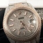 Rolex Datejust 126303 "Two-Tone Iced Out" Premium Duplicate Edition - Image 3