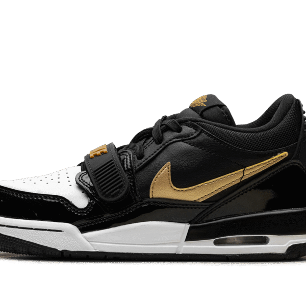 Air Jordan Legacy 312 Low GS "Black Metallic Gold"