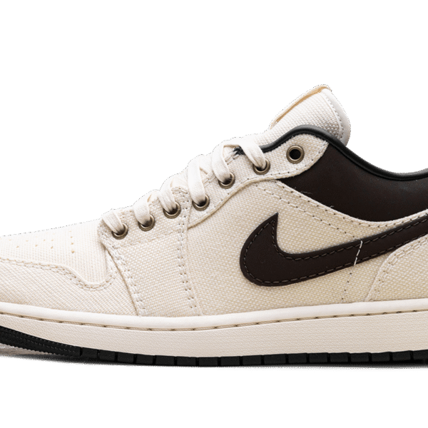 Air Jordan 1 Low Premium "Pale Ivory Baroque Brown"