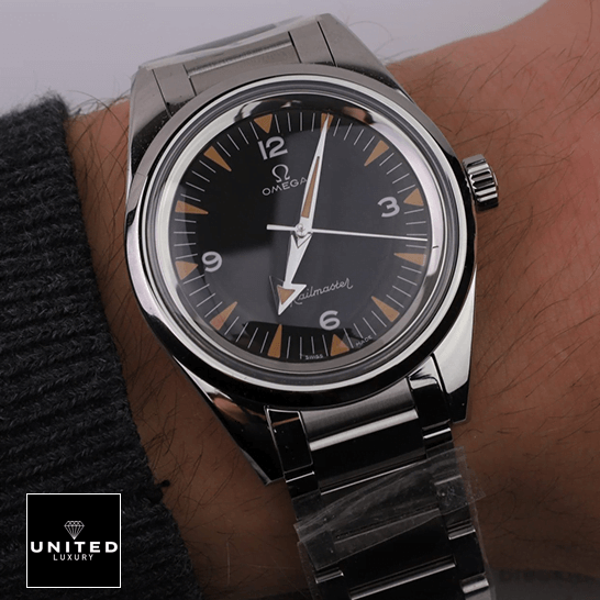 Omega Seamaster Railmaster Steel 220.10.38.20.01.002 Masterpiece Replica omega seamaster 220.10.38.20.01.002 replica wrist Omega Seamaster Black Dial 220.10.38.20.01.002 Steel Bracelet Replica on the man wristh