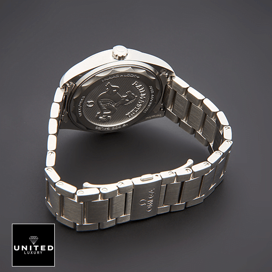 Omega Seamaster Railmaster Co-Axial Master Steel 220.10.40.20.03.001 Collector’s Clone 1:1 omega seamaster 220.10.40.20.03.001 replica back Omega Seamaster 220.10.40.20.03.001 Steel Replica grey background