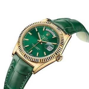 Rolex Day-Date 118138-0003 "Green Dial" Superior Replica - Image 3