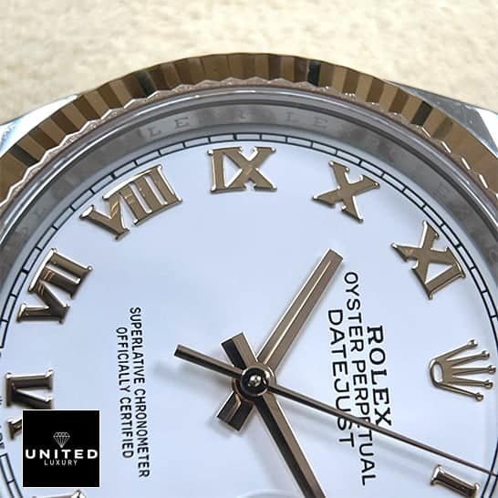 Rolex Datejust 126300 "White Roman Dial" Authentic Copy 1:1 rolex model 126231 replica Rolex Datejust 36 White Roman Replica