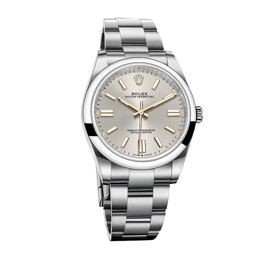rolex-oyster-perpetual-grey-dial-126000