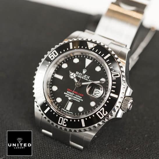 Rolex Sea-Dweller 126600 "Black Dial" Ultra Clone 1:1 rolex sea dweller black replica 4 Rolex Sea-Dweller Stainless Steel case 126603-0001 Oyster Replica