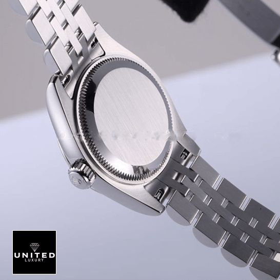 Rolex Datejust 178274 MOP Diamond Dial Swiss Super Clone rolex datejust 178274 steel white gold automatic mother pearl diamond dial jubilee replica stainless steel unitedluxurynet 1 1 Rolex Datejust 178274 Steel White Gold Replica Stainless Steel case