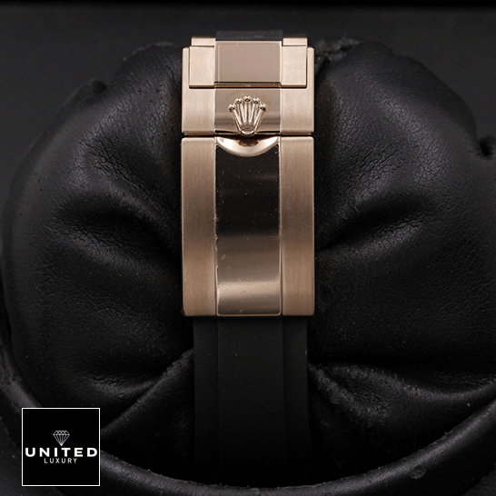 Rolex Perpetual Yacht-Master Gem-Set Bezel 116695 SATS Handcrafted Clone Quality rolex perpetual yacht master with gem set bezel 116695 replica man Rolex 116696 Stainless Steel Clasp Replica rolex logo on the clasp