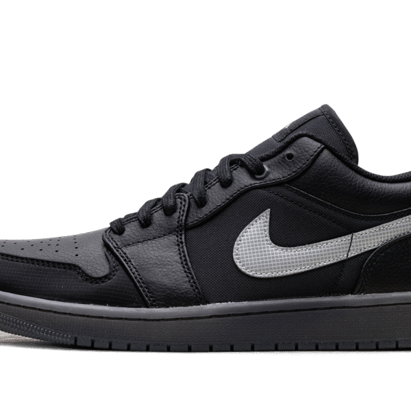 Jordan 1 Low "Black White Dark Smoke Grey"