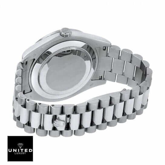 Rolex Day-Date White Diamond 228349RBR First-Class Clone Rolex Day-Date Stainless Steel Oyster Replica