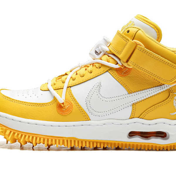 Air Force 1 Mid "Off-White - Varsity Maize"