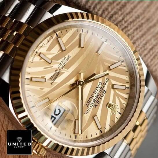 Rolex Datejust 126238 "Yellow Gold" Perfect Duplicate 1:1 unitedluxury rolex datejust yellow gold focus Rolex Datejust 36 126231-0033 Yellow Gold Dial Replica