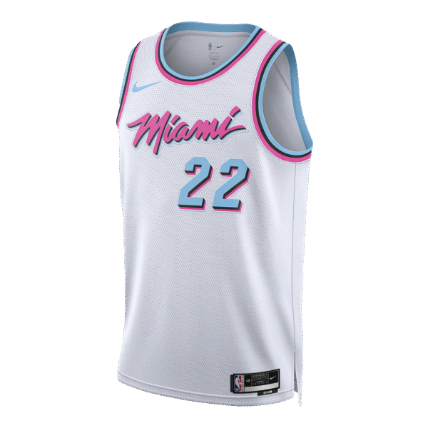NBA HEAT '22 BUTLER' 24/25 CITY EDITION SWINGMAN JERSEY "White"